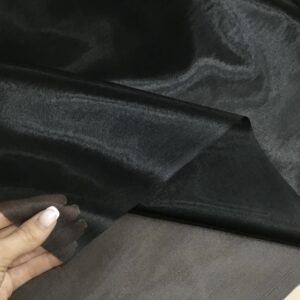 Корсетная сетка чёрная